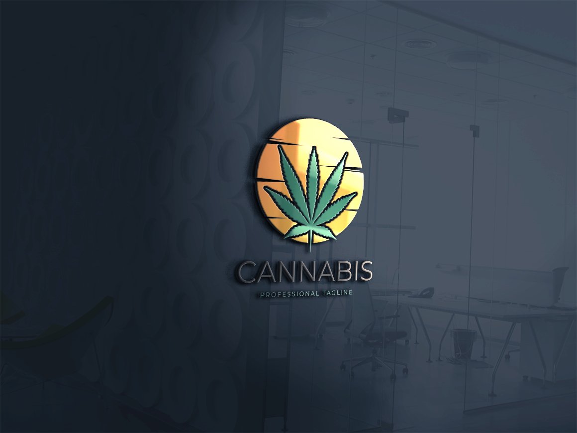 Template #159897 Cannabis Cannabis Webdesign Template - Logo template Preview