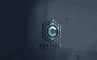 Cubecor Letter Logo Template