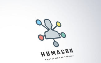 Human Connect Logo Template