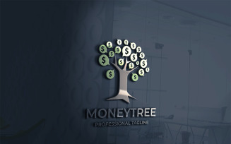 Money Tree Logo Template