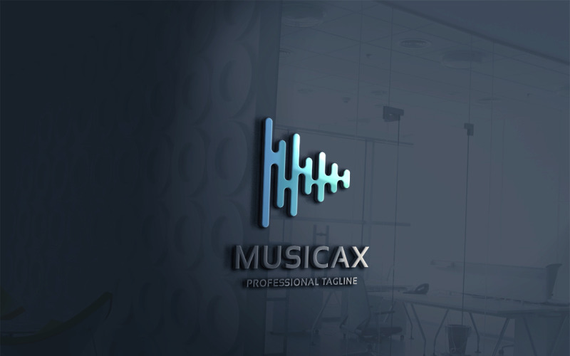 Musicax Logo Template