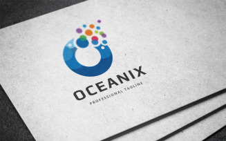Oceanica Letter Logo Template