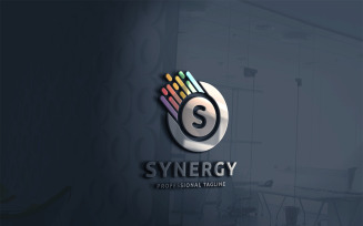 Synergy S Logo Template
