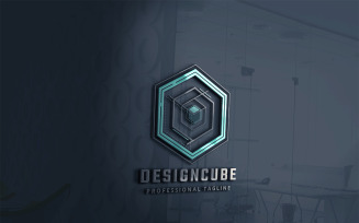Design Cube Logo Template