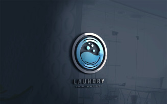 Laundry Logo Template