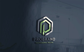 Pro Brand Letter Logo Template