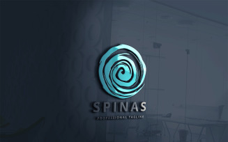 Spinning Wave Logo Template