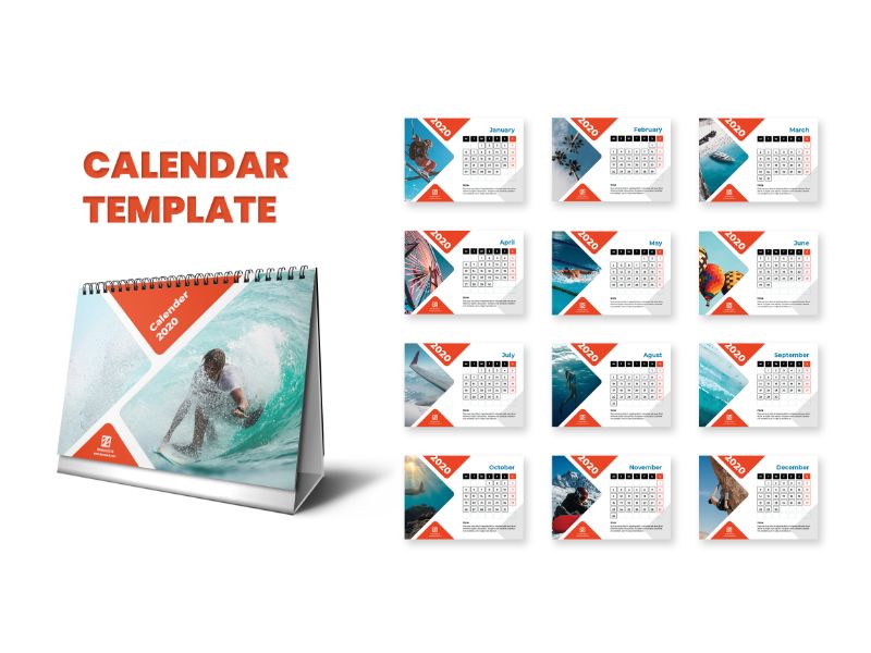 Kit Graphique #160047 Calendar Anne Divers Modles Web - Logo template Preview