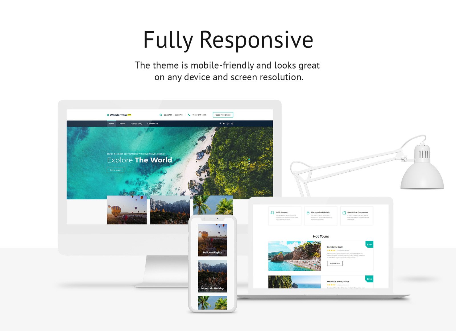 Free jQuery Travel Theme Website Template - TemplateMonster