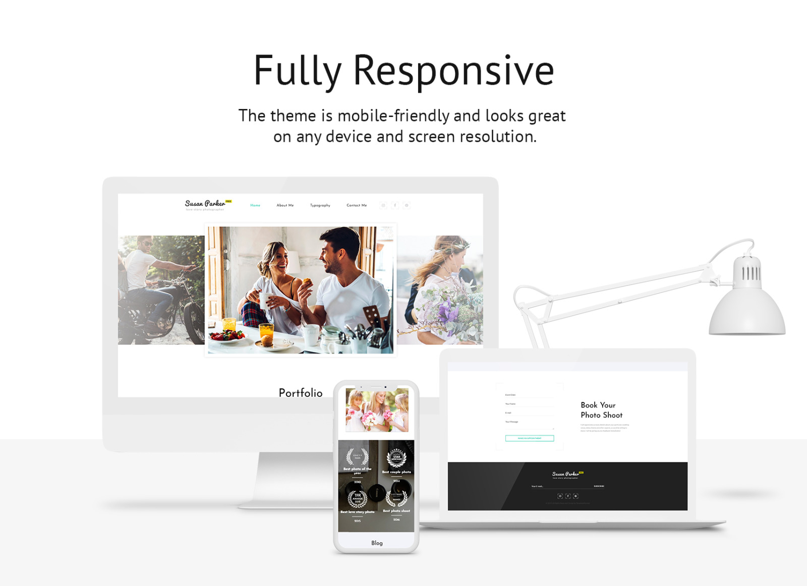 Free Responsive HTML5 Theme for Photo Site Website Template