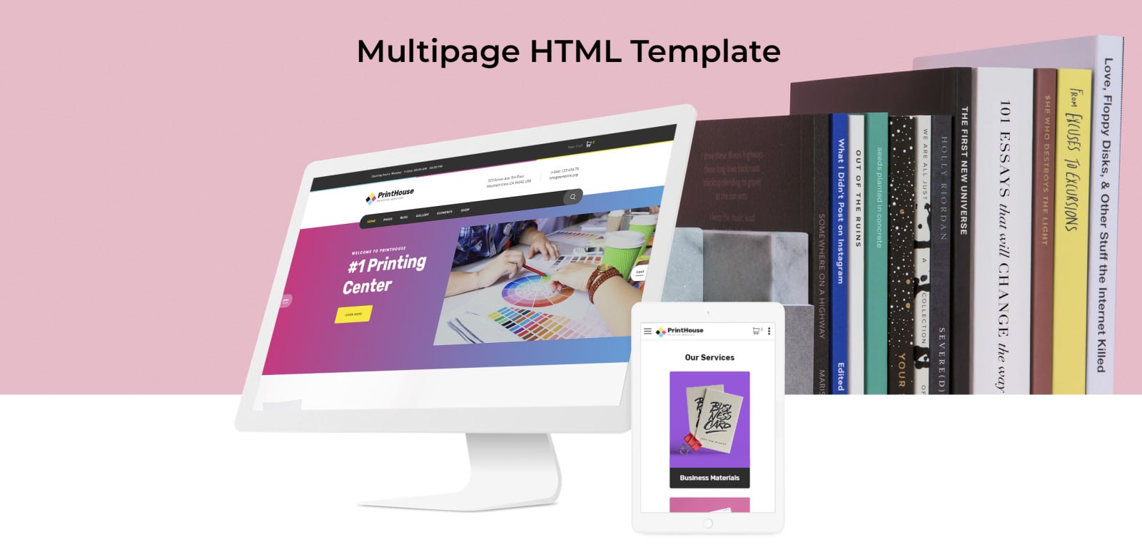 Print House - Print Shop Multipage Modern HTML Website Template