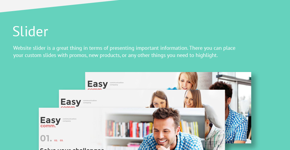 Communications Responsive site Template TemplateMonster