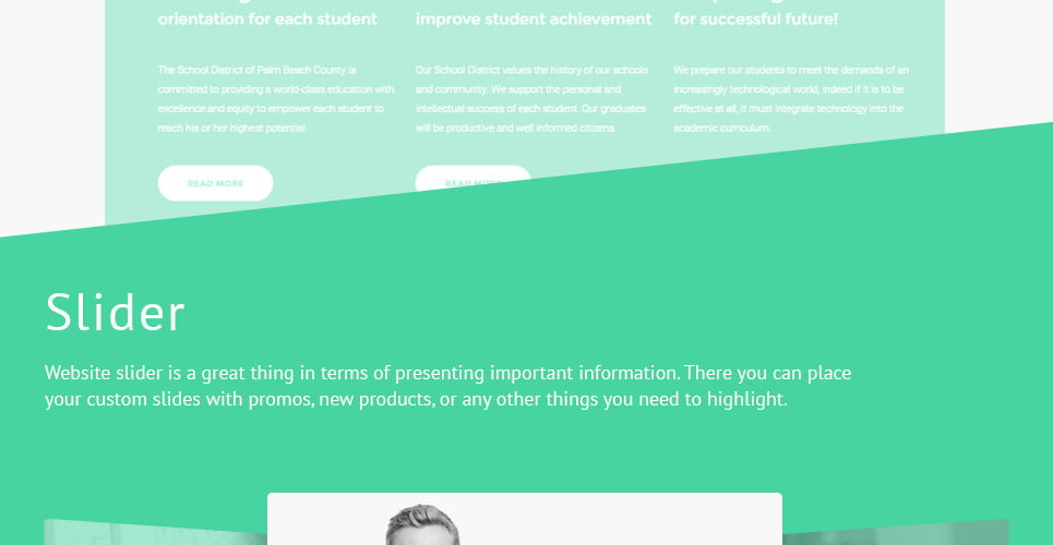 Education Responsive Website Template - TemplateMonster