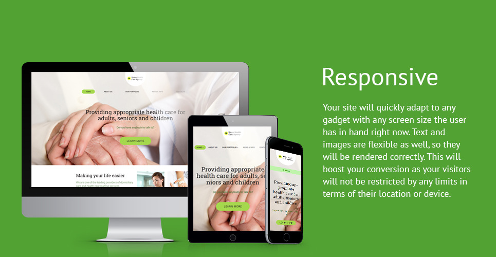 Home Health Care WordPress Theme 58522 TemplateMonster