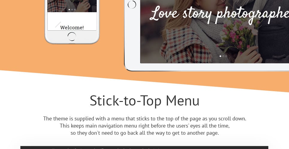Photographer Portfolio Responsive Website Template