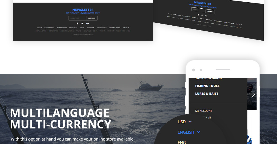 DeepFish Magento Theme 58934 TemplateMonster