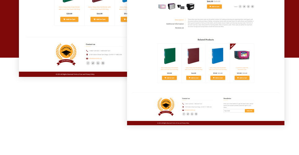 Education Responsive Website Template - TemplateMonster