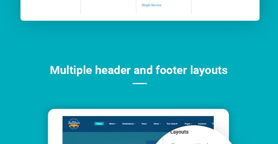 Summer Trip Website Template 61186 TemplateMonster