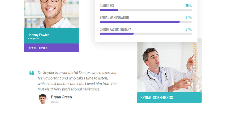 Chiropractic Alternative Medicine site Template