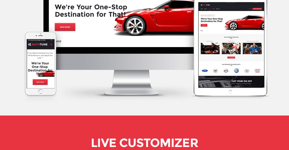 AutoTune - Car Tuning WordPress Theme - TemplateMonster