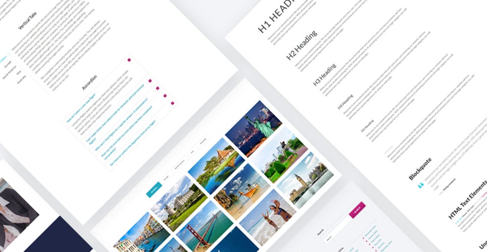 SkyBooking - Flight Booking HTML5 Website Template