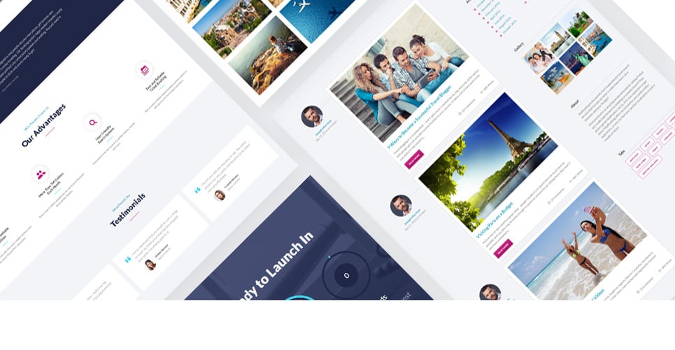 SkyBooking - Flight Booking HTML5 Website Template