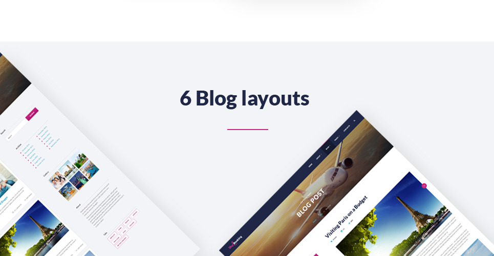 SkyBooking - Flight Booking HTML5 Website Template