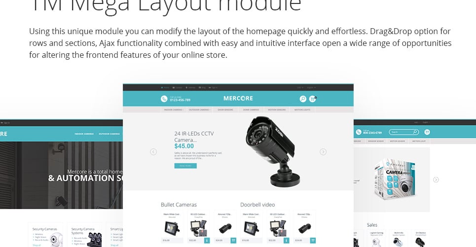 Mercore Safety Equipment Store Theme