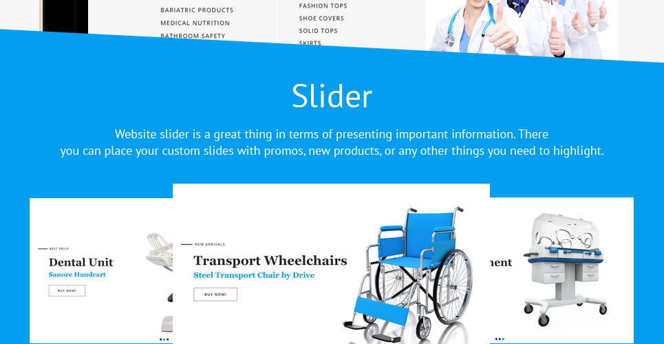 Amkorte Medical Equipment Store OpenCart Template