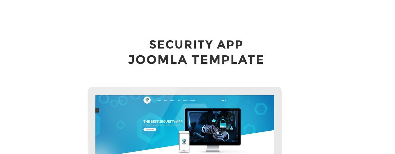 Shield The Best Security App Joomla Template