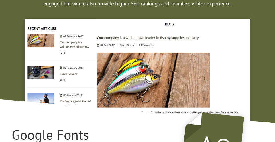 Fishing Store Fishing Supplies & Equipment Shopify Theme