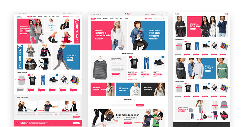 Boy&Girl - Kids Fashion Responsive PrestaShop Theme