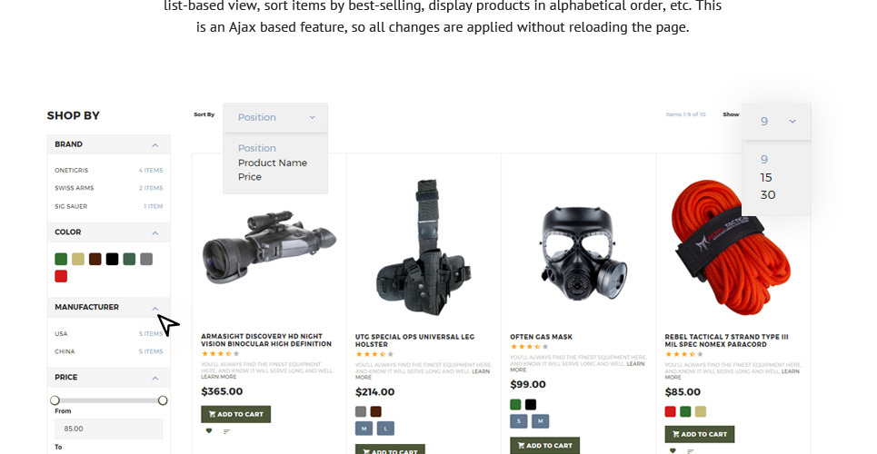 HardKit US Army Military Shop Magento Theme