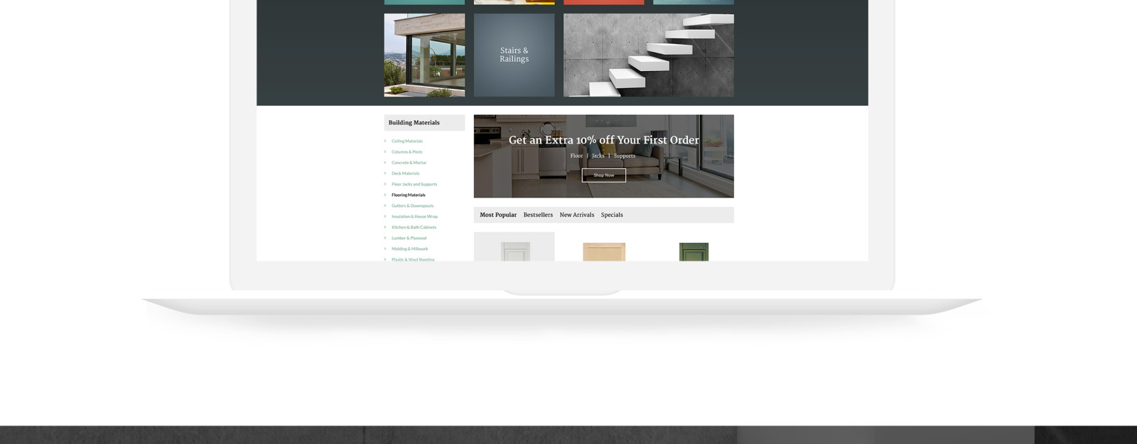 Building Materials Responsive OpenCart Template