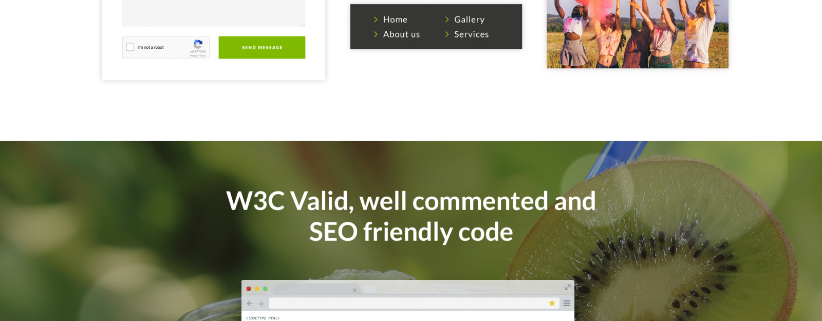 Infinity Personal Landing Page Template TemplateMonster Infinity Personal Landing Page Template TemplateMonster