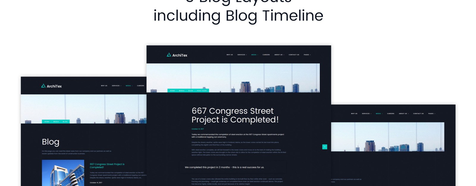 Construction Company HTML Responsive Website Template