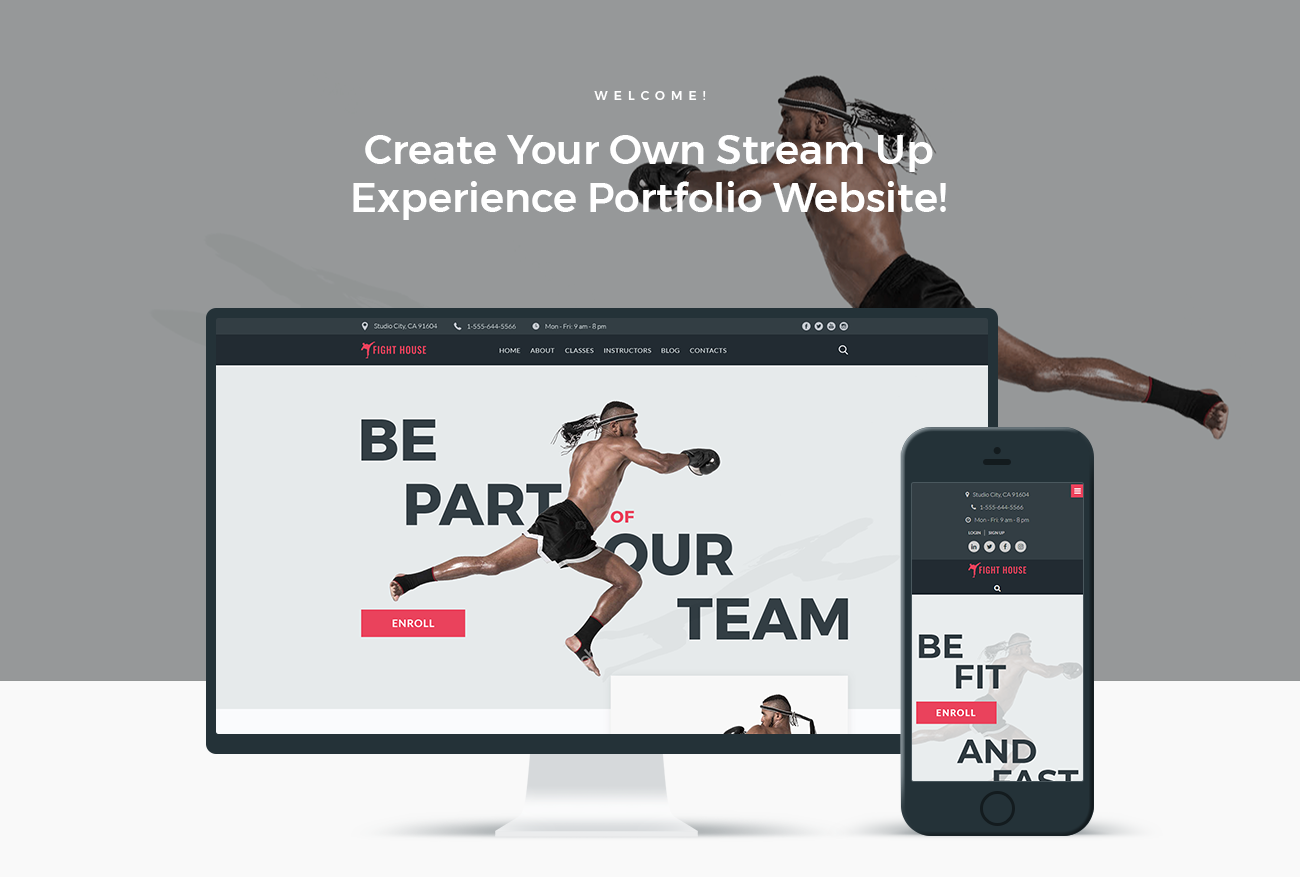 Fight House - Brutal Martial Arts Club WordPress Theme #67584