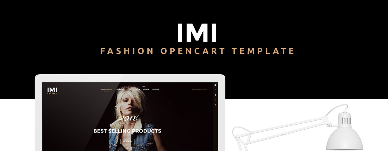 IMI Fashion Store OpenCart Template TemplateMonster