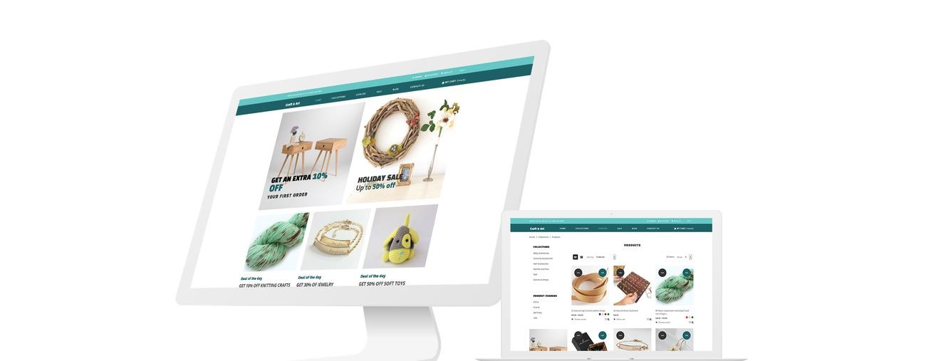 Craft & Art Handmade & Craft Store Shopify Theme