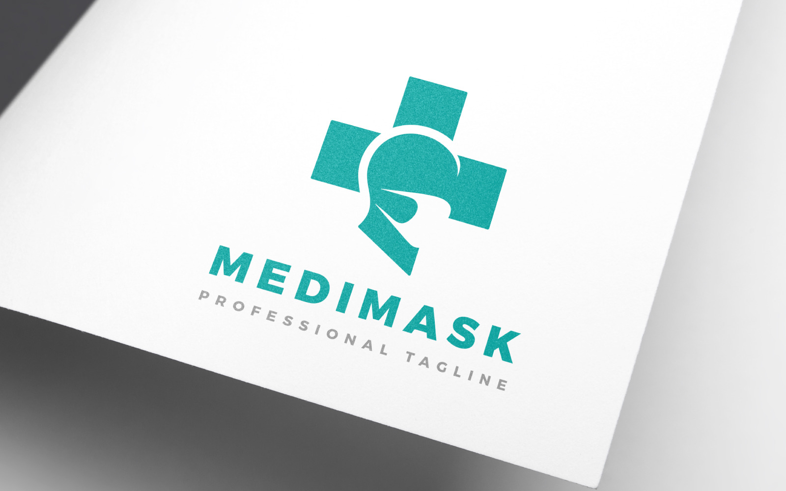 Medical Surgical Face Mask Design Logo Template