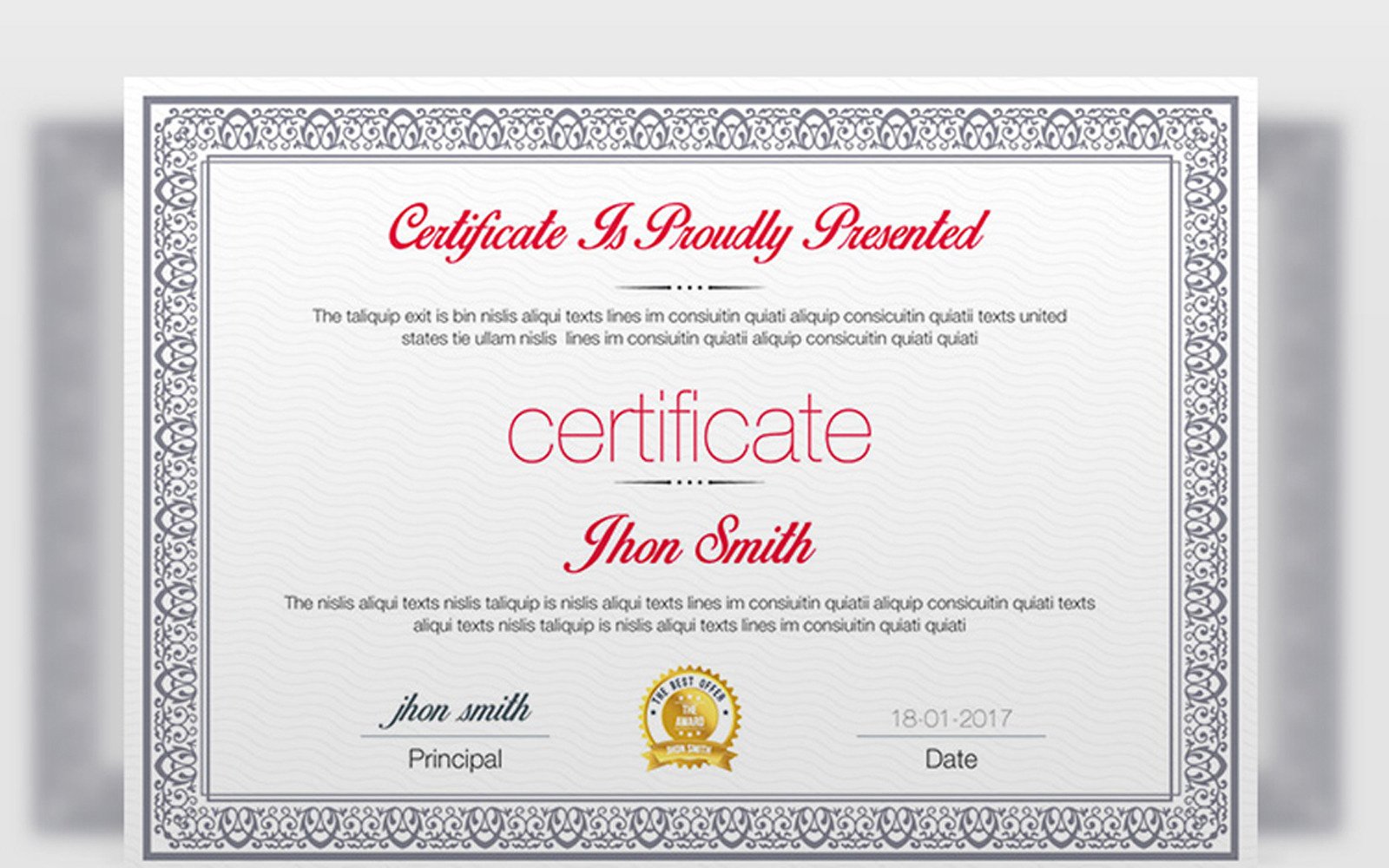 business certificates