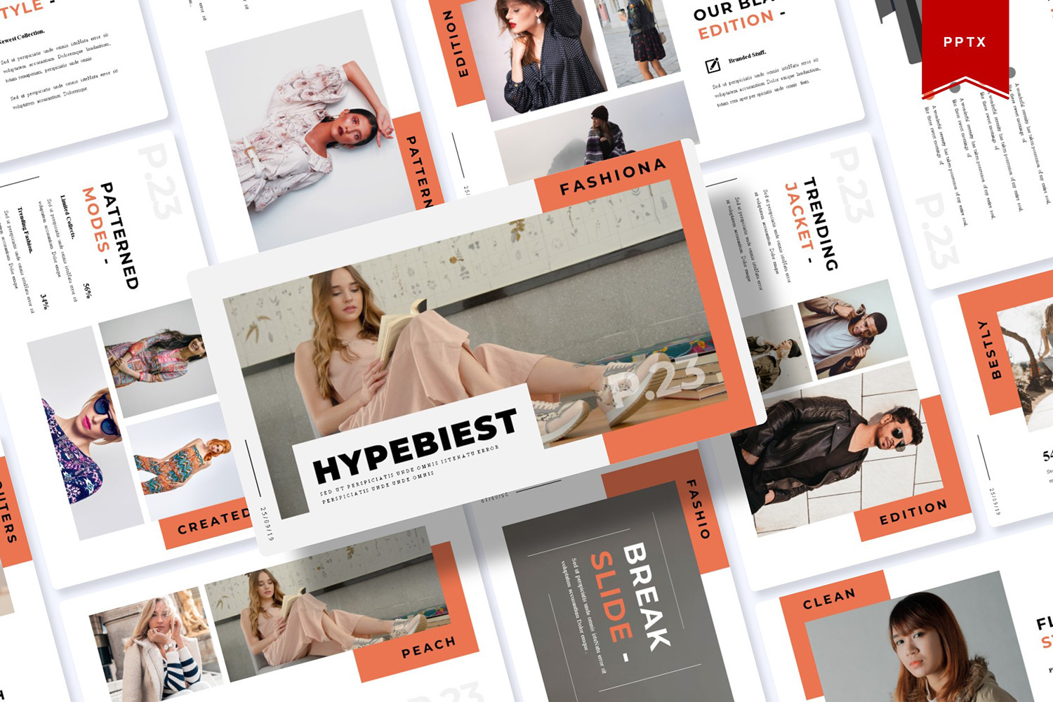 Hypebeast | PowerPoint Template #103410 - TemplateMonster