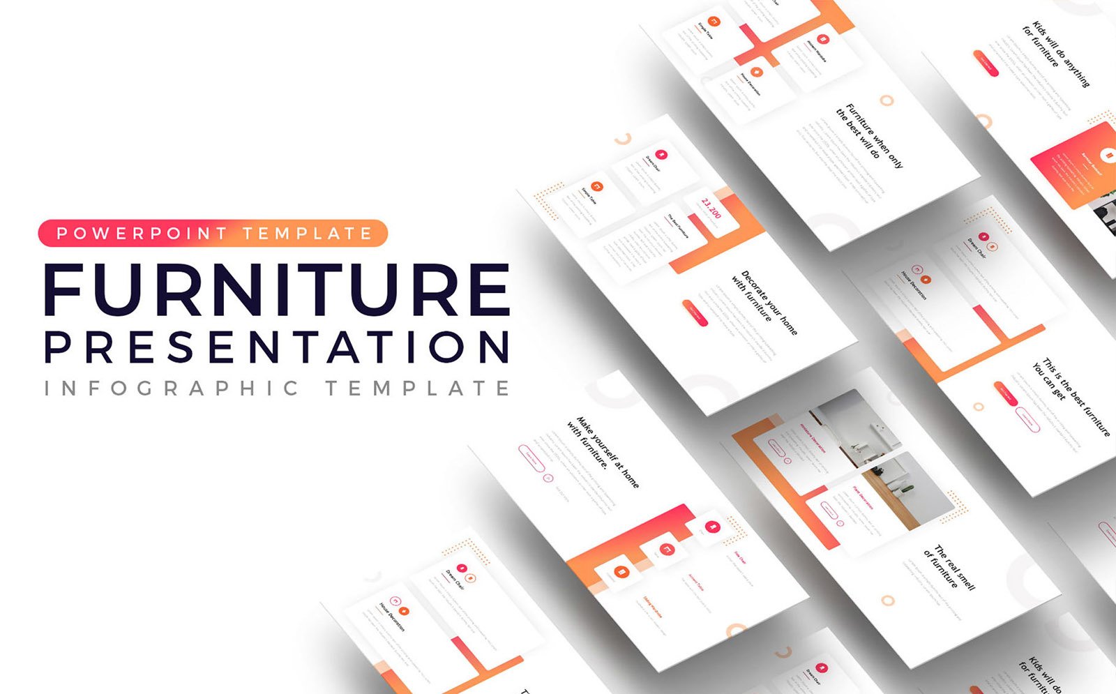 Furniture Presentation PowerPoint Template - TemplateMonster