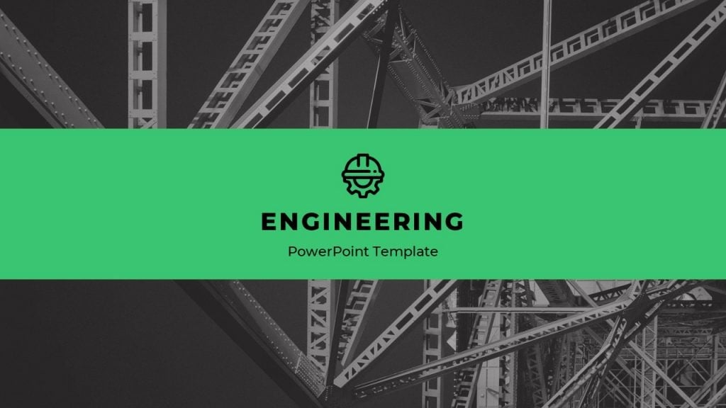 Engineering PowerPoint template 106996 TemplateMonster