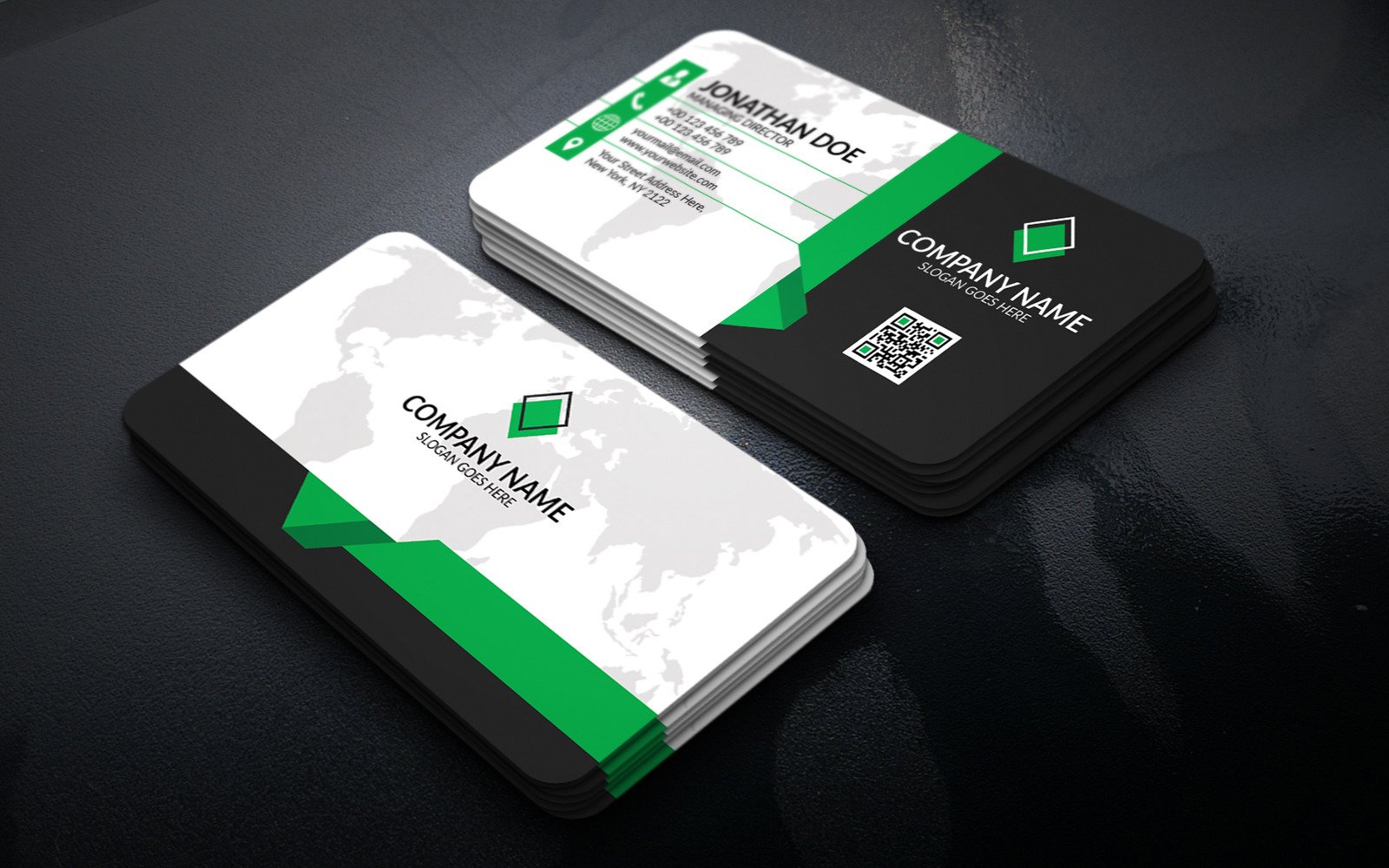 Business Card Design - Corporate Identity Template