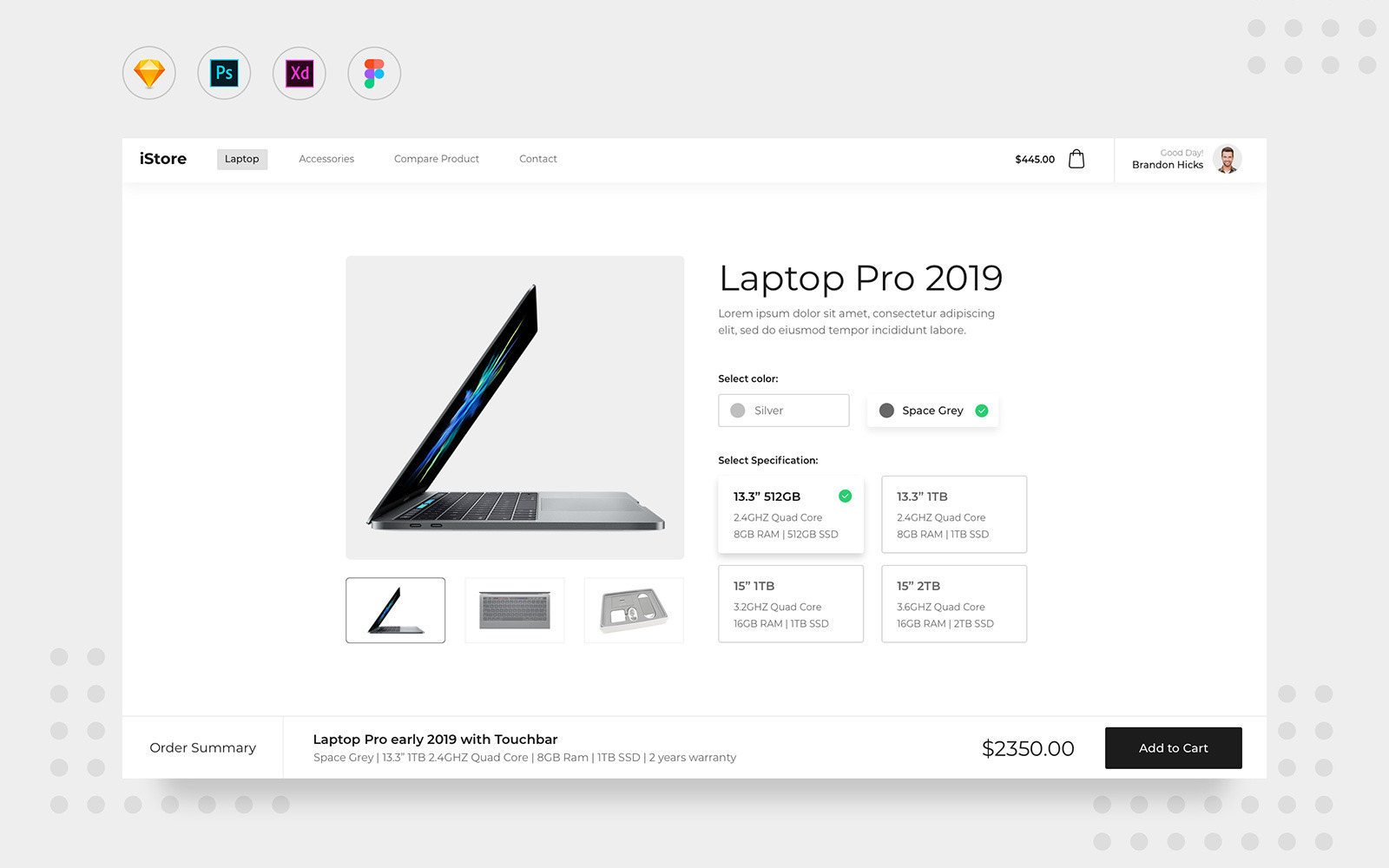 Detail Page Ui