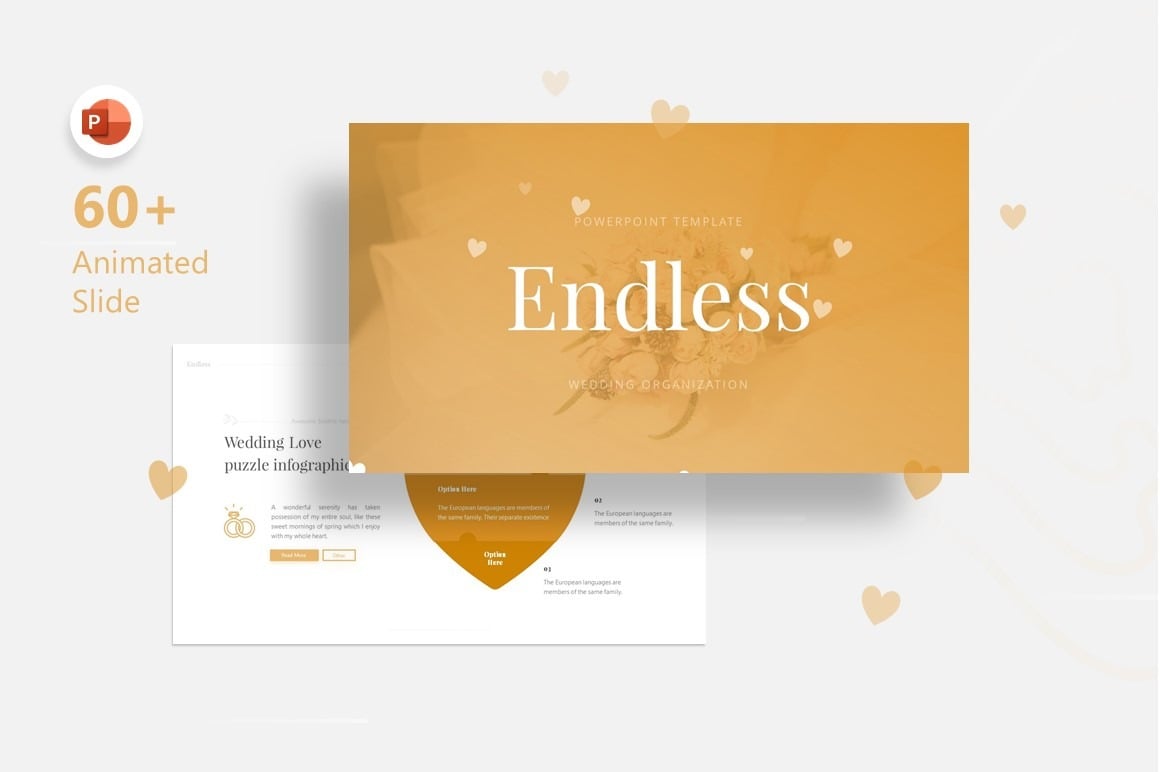 Endless – Marriage Presentation PowerPoint template