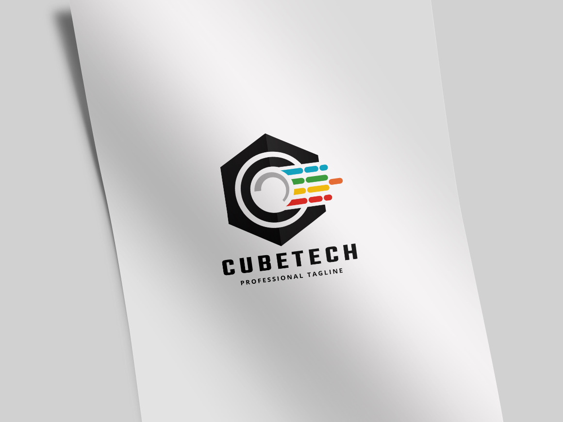 Cube Tech Logo Template #113346 - TemplateMonster