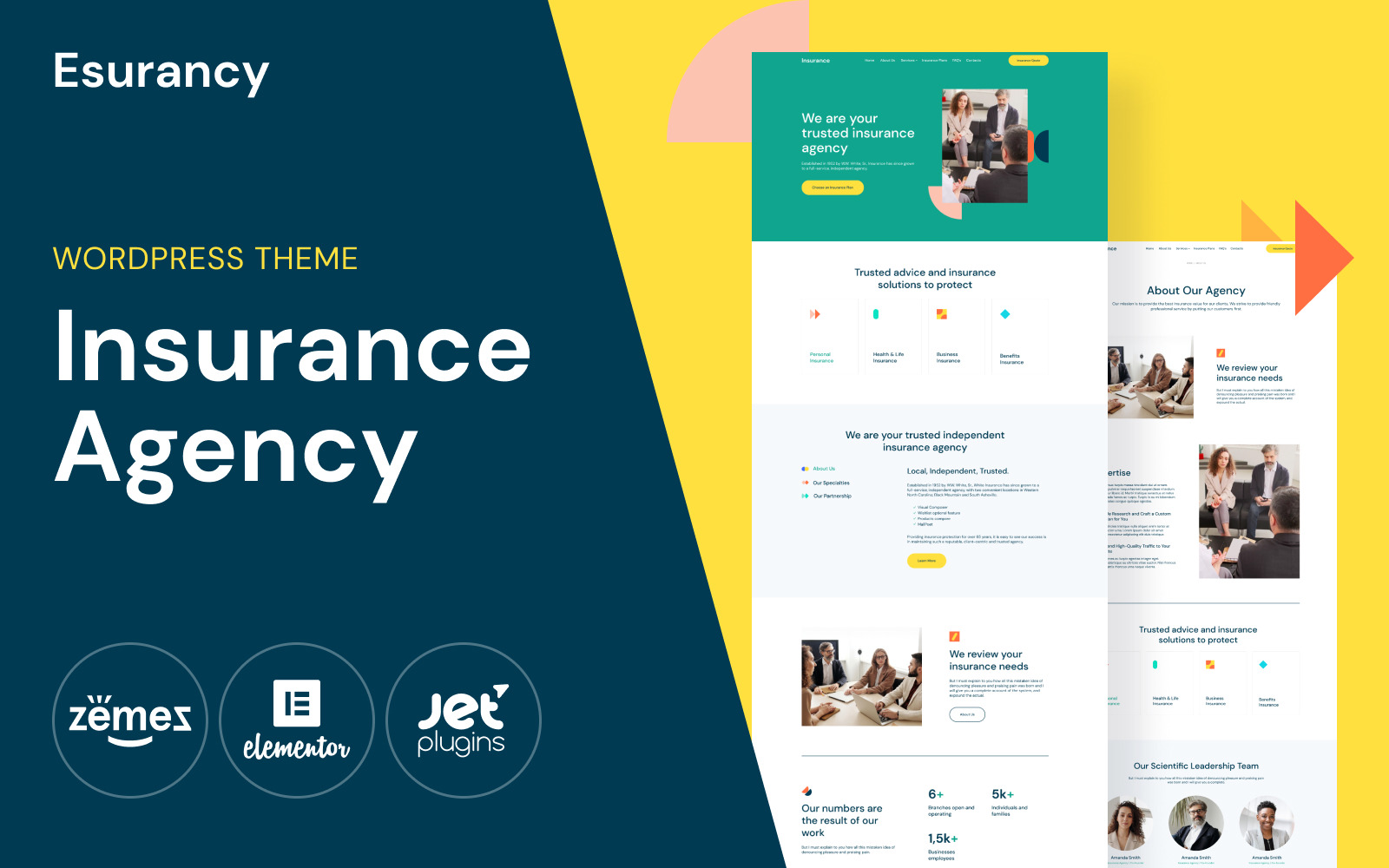 Wordpress agency. Service Agency. Шаблоны gt-insurance-WORDPRESS-Theme-install-package.