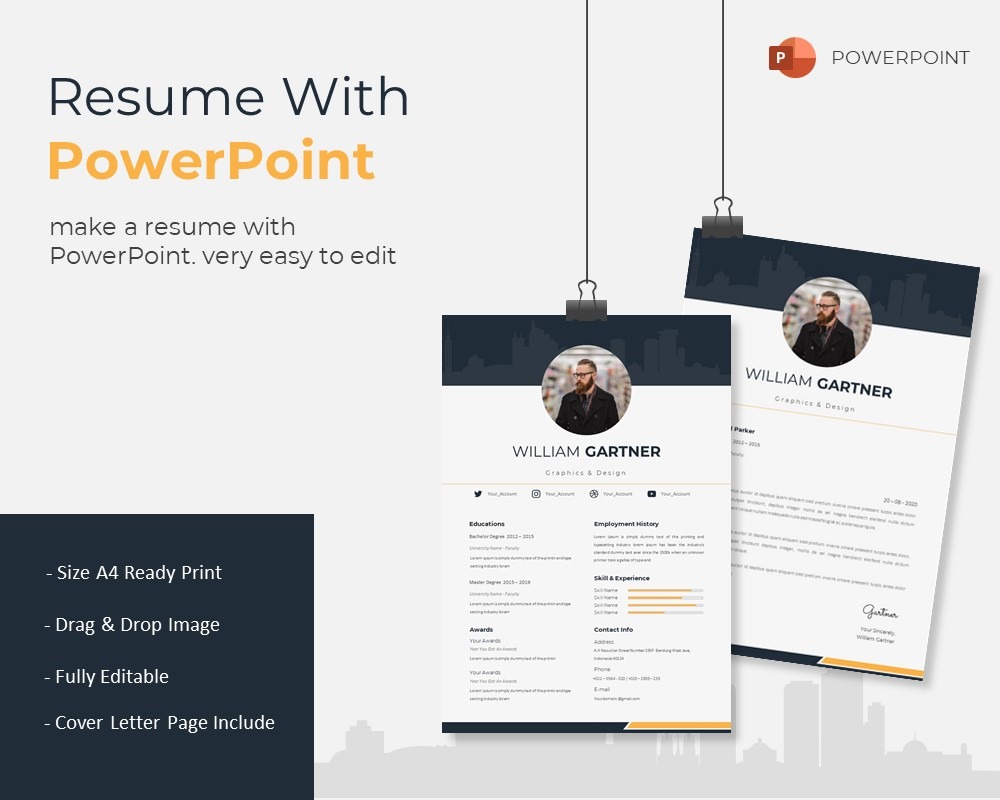 William Gartner Resume Template 116702 TemplateMonster